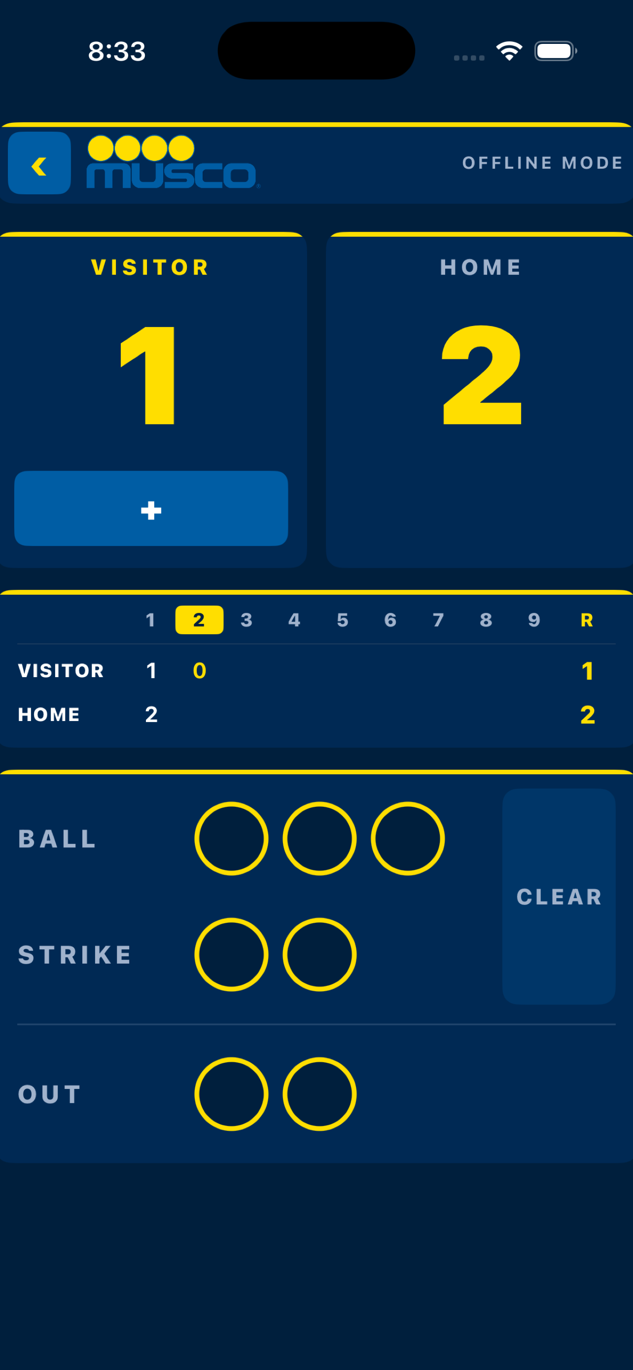 Scoreboard App